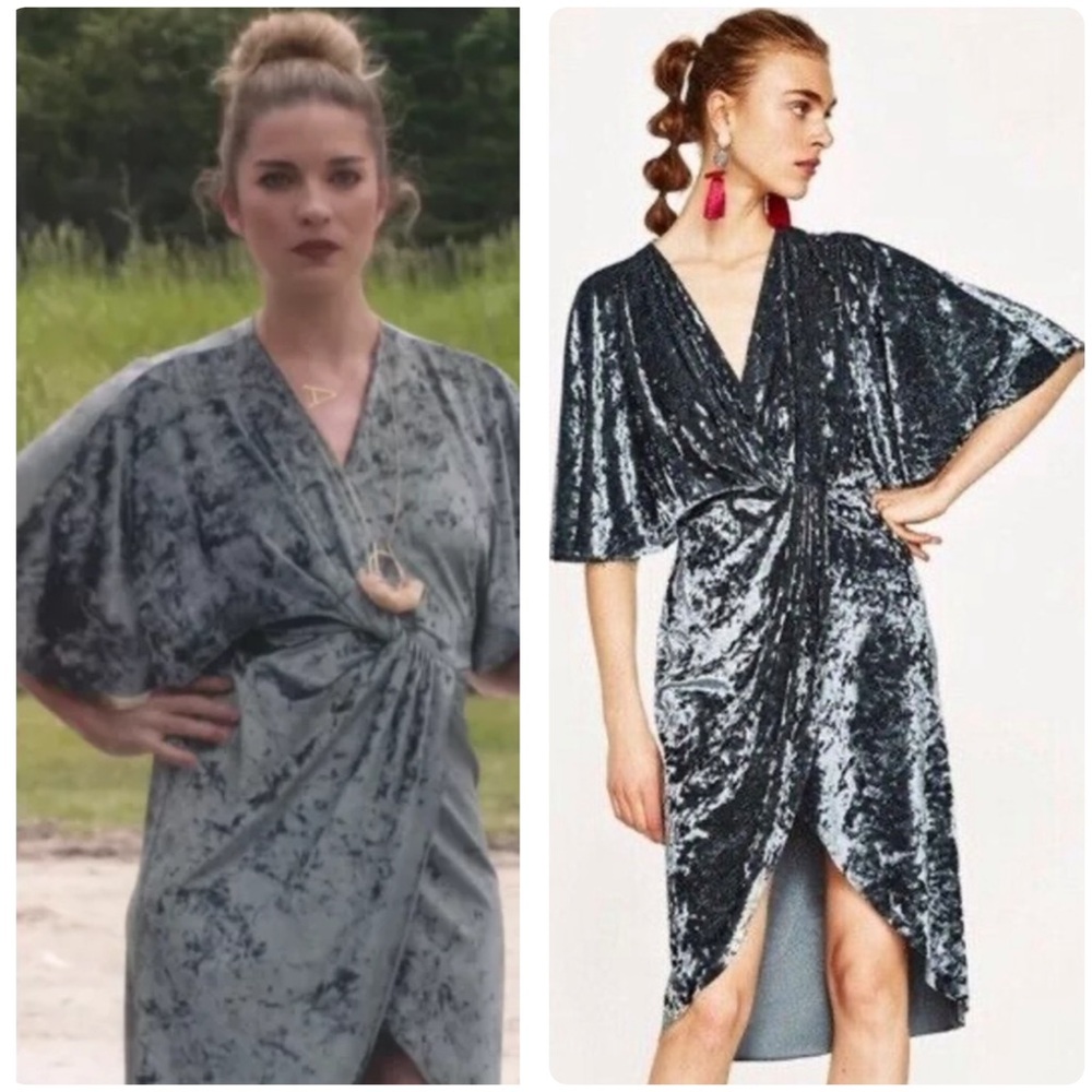 XS Zara Wrap Dress As seen on Alexis Rose (Schitt’s Creek)